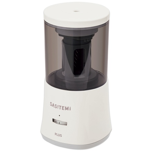 プラス スーパー全自動鉛筆削り サシテミ （アイボリー） FS-760 84-019の商品画像