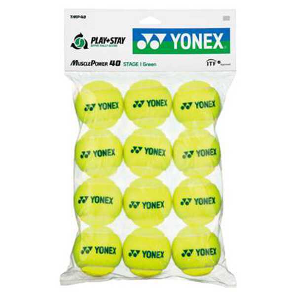 Yonex マッスルパワーボール40 Tmp40 ドットグリーン 1ダース12個入 硬式テニスボール 最安値 価格比較 Yahoo ショッピング 口コミ 評判からも探せる