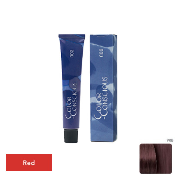 no3 ナンバースリー カラーコンシャス グレイライン 80g 9RB （レッド） （医薬部外品） COLOR CONSCIOUS 白髪染めの商品画像