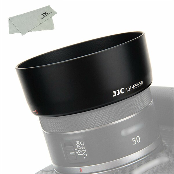 JJC JJC ES-65B レンズフード Canon RF 50mm F1.8 STM レンズ 用 キヤノン EOS R5 R6 R RP カメラ レンズフードの商品画像