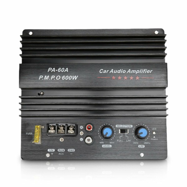  car sound power amplifier board,12V 600W high power low sound subwoofer amplifier board,te.a