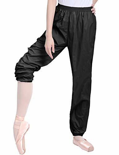 (Daydance) ballet sauna pants waist rubber sia- nylon ballet pants, Dance, yoga, gymnastics for 