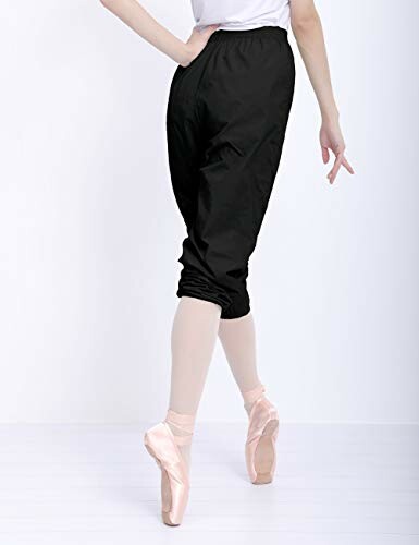 (Daydance) ballet sauna pants waist rubber sia- nylon ballet pants, Dance, yoga, gymnastics for 