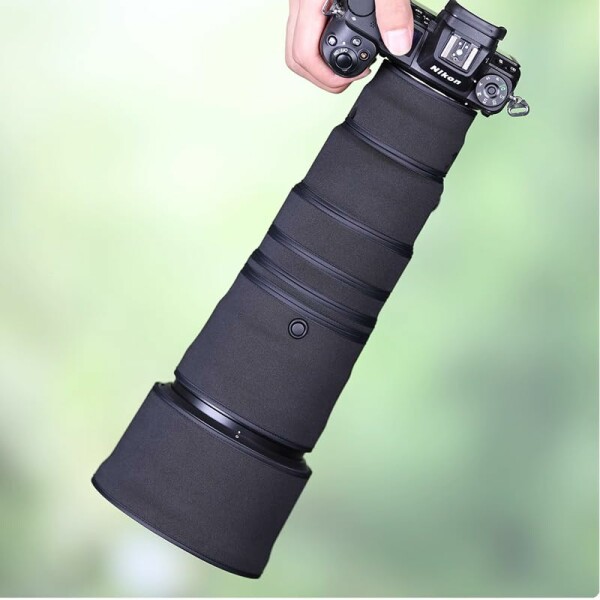 ZZQ&amp;CCF waterproof material lens protective cover NIKON Z 600mm F6.3 VR S for telephoto lens coat lens camouflage protective cover ..