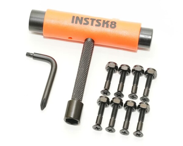 INSTSK8( instrument skate ) 1 -inch + screw set skateboard skateboard tool tool wrench MK2 (