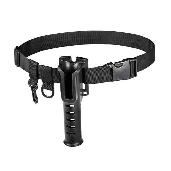 LuDa fishing rod belt fishing belt adjustment possible waist rod holder protection belt fishing rod .