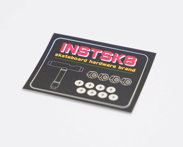 INSTSK8( instrument skate ) 1 -inch + screw set axle nut screw cut . attaching skateboard skebo