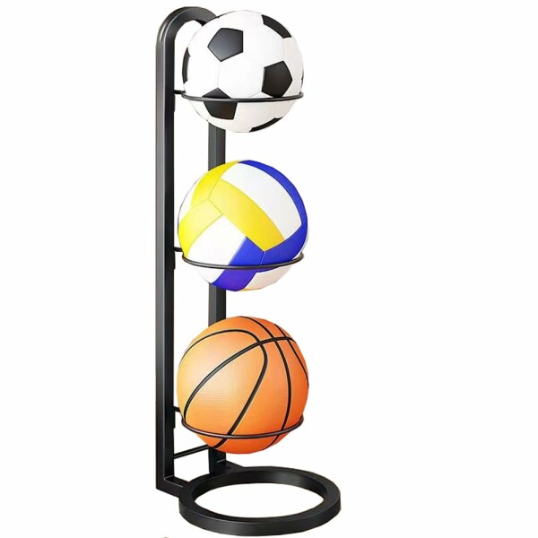 GiDoKe ball stand basketball 3 step basketball rack ball rack ball holder storage la