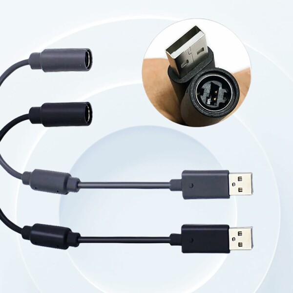 360 соответствует USB изменение cave ролик USB кабель разделение кабель ( черный )