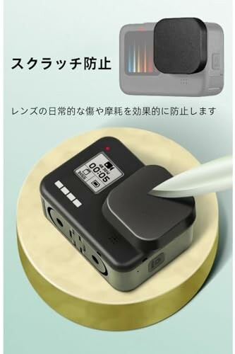 YFFSFDC GoPro HERO12*11*10*9 для линзы колпак 2 штук входит силикон производства линзы защита водонепроницаемый пыленепроницаемый для замены re