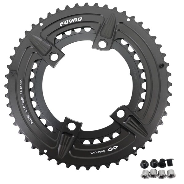 DJC bike round double chain ring 2x road bike gravel R7100/R8100/R9200/R7000/R8000/R9100/