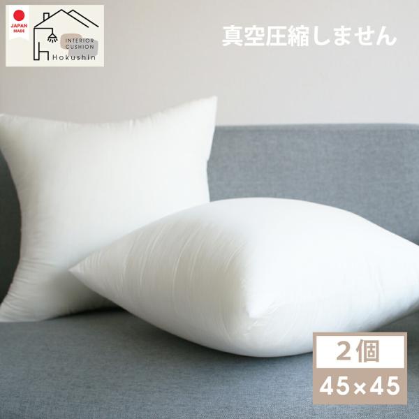  nude cushion meat thickness 45×45 2 piece set made in Japan free shipping cushion contents pillowcase for seate. present . Sagawa moreover, Yamato mail 