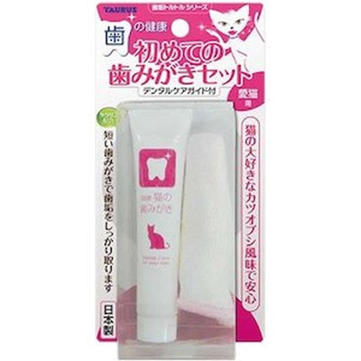 トーラス 猫用 デンタルケア用品 歯垢トルトル 初めての歯みがきセット 日本製 21g 猫用デンタルケア用品の商品画像