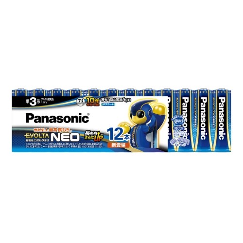アルカリ乾電池 エボルタネオ 単3形 12本パック×1個（単3形 12本） LR6NJ/12SWの商品画像