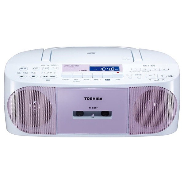 TOSHIBA 東芝CDラジオカセットレコーダー TY-CDS7 ブルー TOSHIBA CDラジオカセットレコーダー TY-CDS7（L） ブルー CDラジカセ