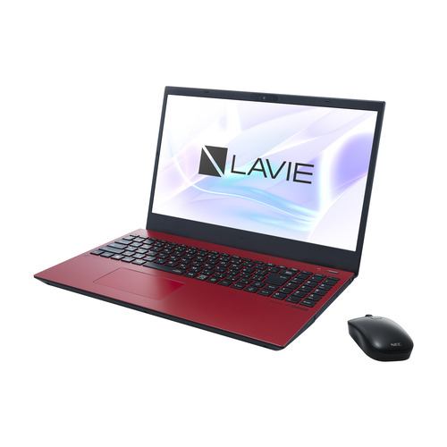 NEC LAVIE N15 カームレッド ［PC-N1575EAR］ 2022年10月発表モデル LaVie LAVIE N15 Windowsノートの商品画像