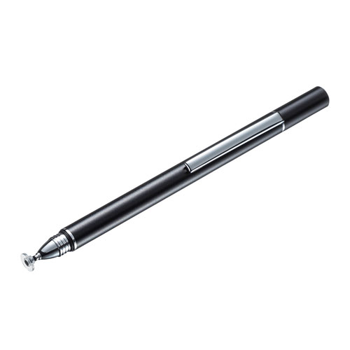 SANWA SUPPLY ディスクタイプタッチペン PDA-PEN49BK（ブラック） スマホ、タブレット用タッチペンの商品画像
