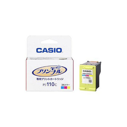 CASIO カシオ プリン写ル専用プリントカートリッジ PI-110C プリン写ル