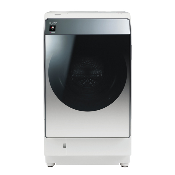 SHARP プラズマクラスタードラム式洗濯乾燥機 左開き ES-W114-SL （シルバー系） プラズマクラスター 洗濯機本体の商品画像