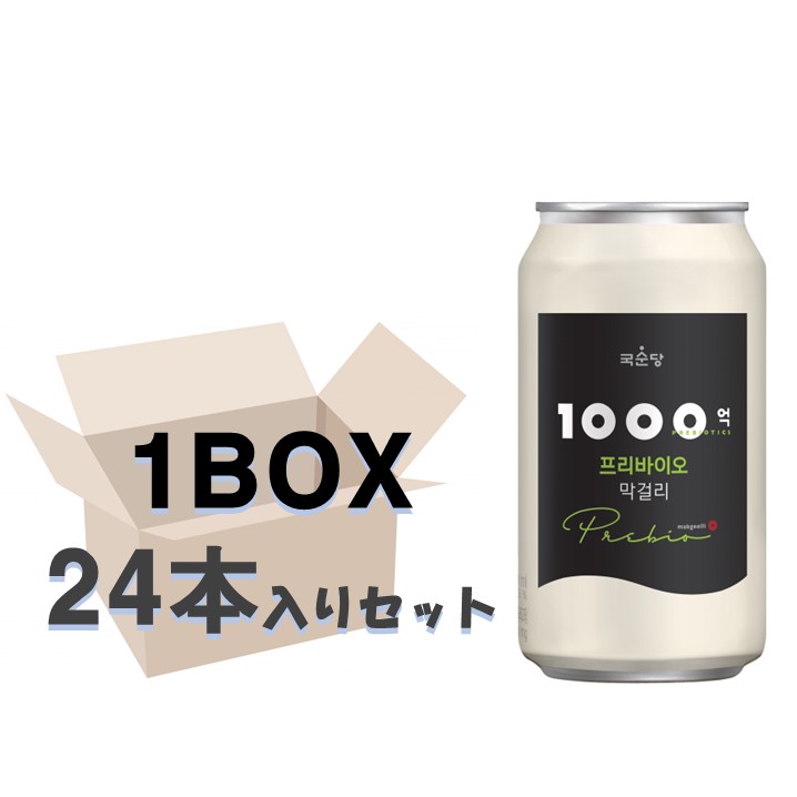 麹醇堂 1000億プリバイオマッコリ ノーマル 350ml×24本の商品画像