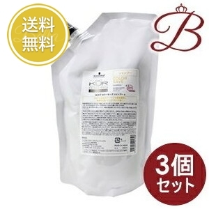 Schwarzkopf PROFESSIONAL シュワルツコフ BCクア カラーセーブ シャンプー レフィル 600ml×3個 BC KUR レディースヘアシャンプーの商品画像