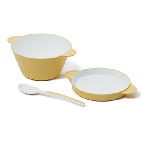 tak. キッズディッシュ スープボウルセット M（イエロー）の商品画像