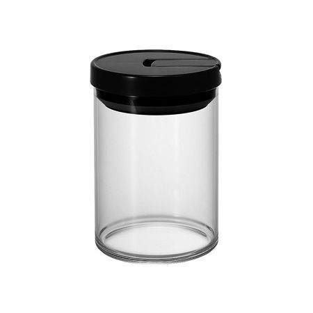 ハリオ 珈琲キャニスター M（ブラック）×1個の商品画像