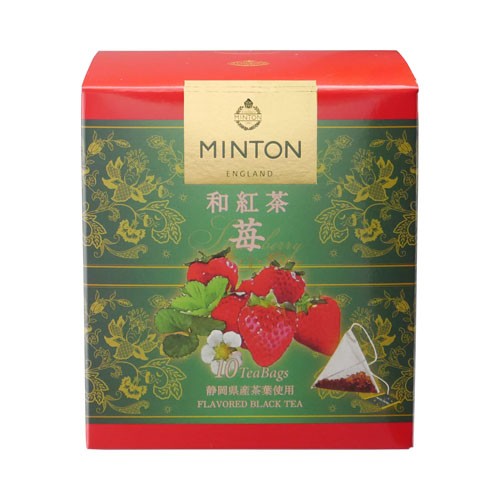 MINTON ミントン 和紅茶 苺 ティーバッグ 10袋 ×1セット ティーバッグ紅茶の商品画像