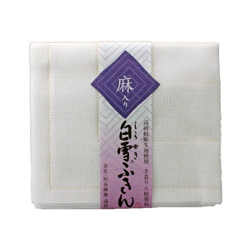 白雪ふきん 麻入り 2枚入の商品画像