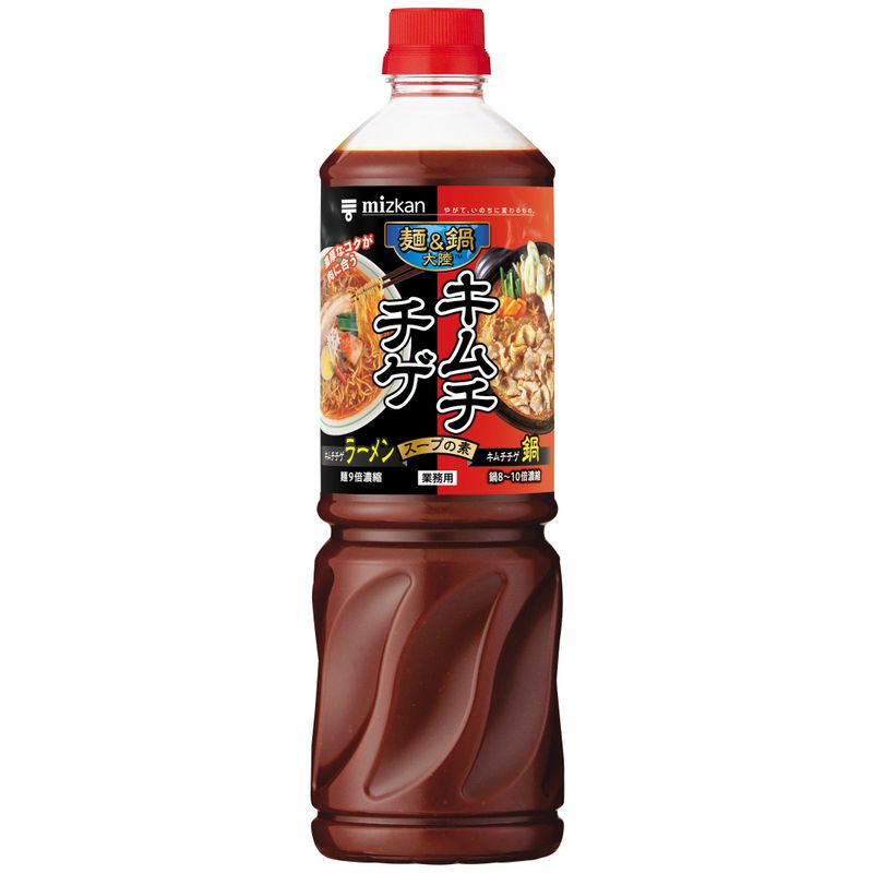 ミツカン 麺＆鍋大陸 キムチチゲスープの素 1.27kg×1本の商品画像