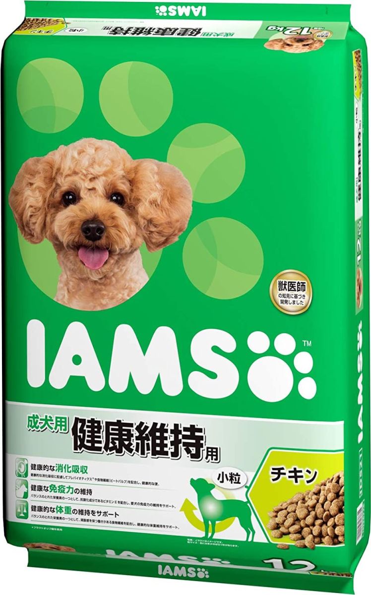  I ms(IAMS) dog food for mature dog health maintenance for small bead chi gold 12kg