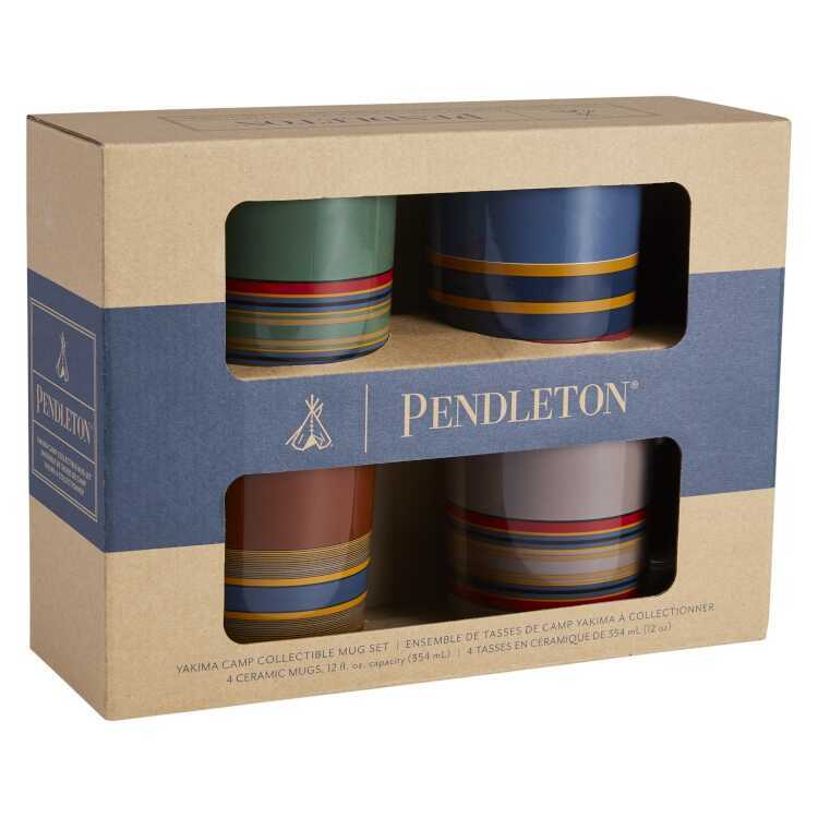 専門 店 クロノスのペンドルトン PENDLETON セラミックマグセット(キャンプストライプコレクション) 4個セット #19377307 200  アウトドア 釣り 旅行用品 Ceramic Mug Set（CAMP 4個セット の販売ページです sr4549562366996 ペンドルトン  Stripe Collection ...