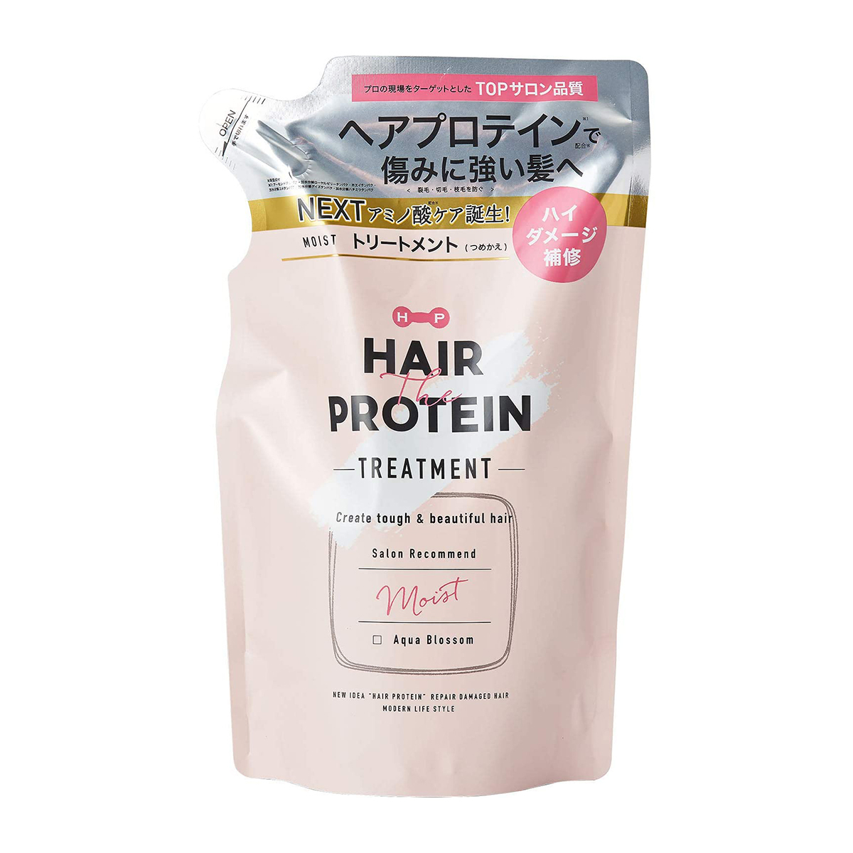 コスメテックスローランド ヘアザプロテイン モイスト トリートメント レフィル 400ml×1 HAIR The PROTEIN トリートメント、ヘアパックの商品画像