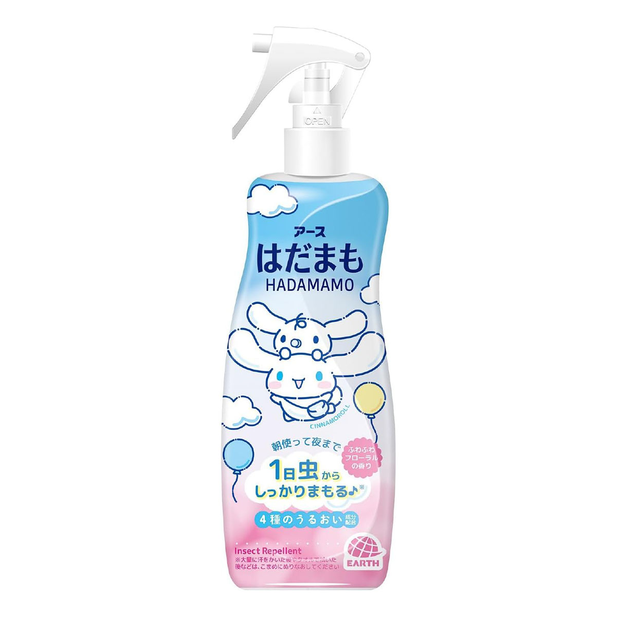 アース製薬 はだまも ミスト シナモロール 200ml×1本の商品画像