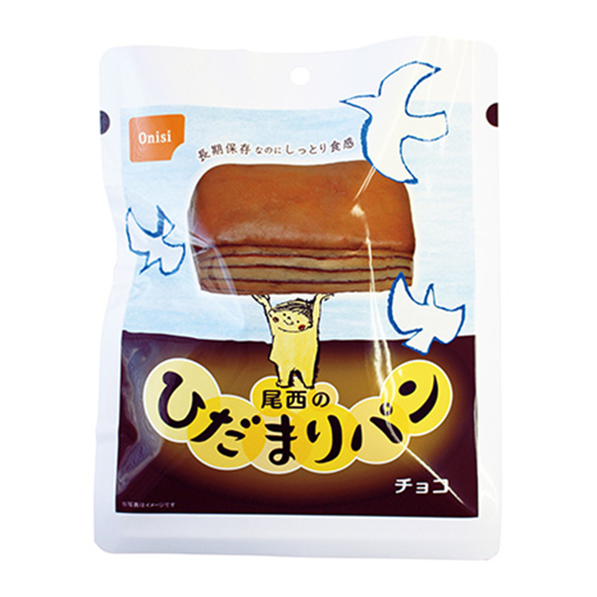 尾西食品 尾西のひだまりパン チョコ 70g×1個の商品画像