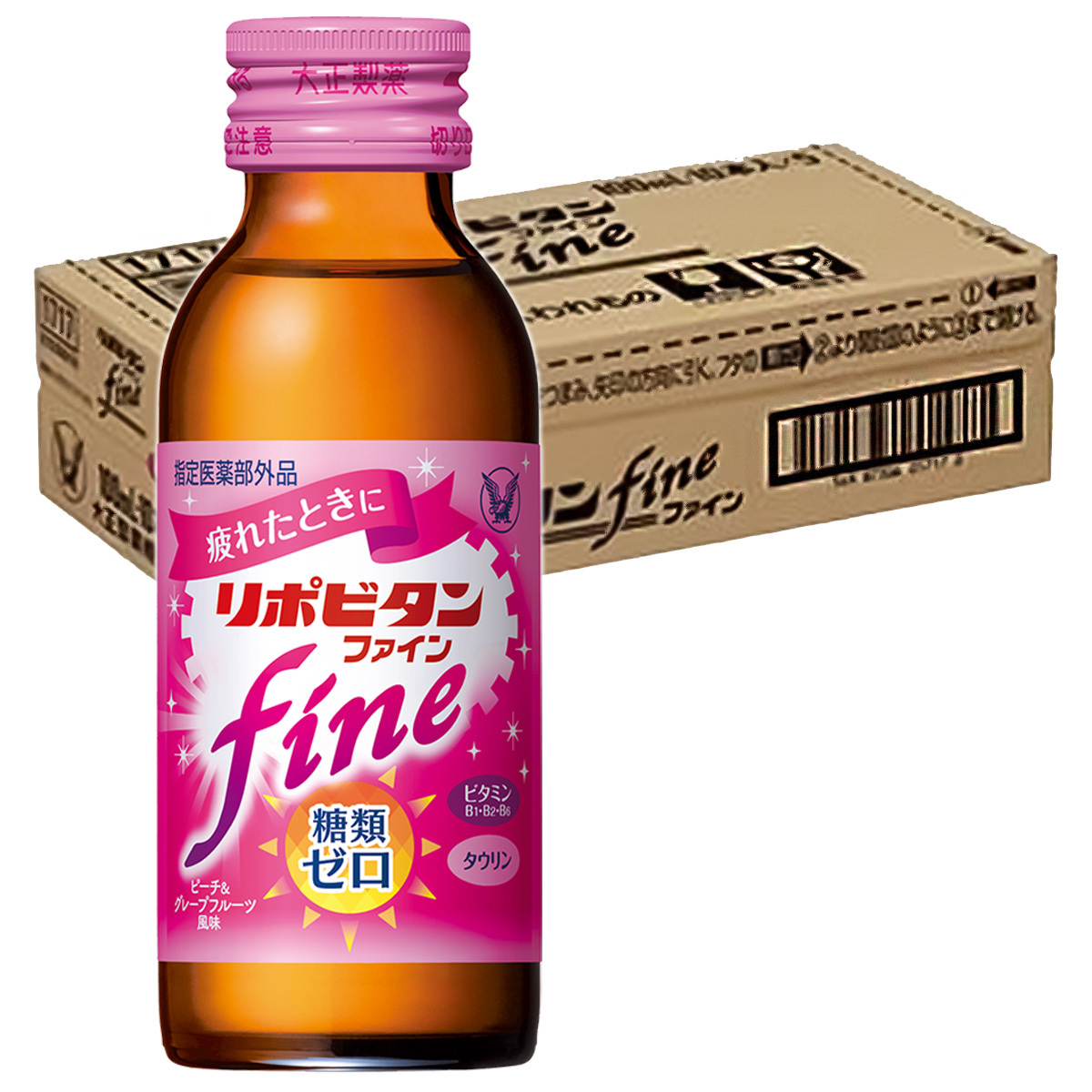 リポビタンファイン 100ml 10本入 × 5個の商品画像