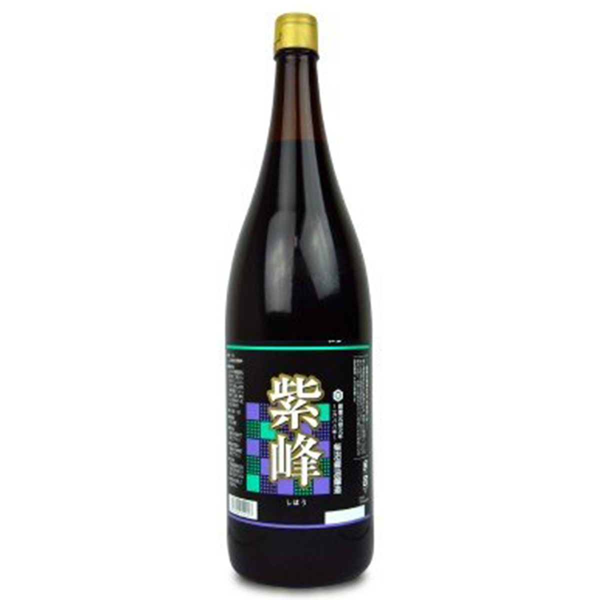 柴沼醤油醸造 紫峰 瓶 1.8L×6本の商品画像