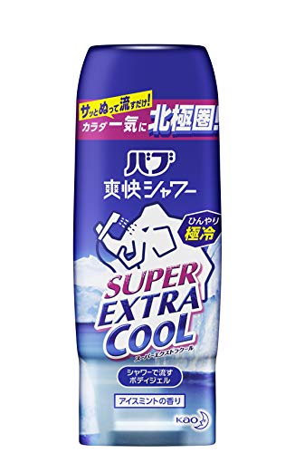Kao バブ爽快シャワー スーパーエクストラクールジェル アイスミントの 