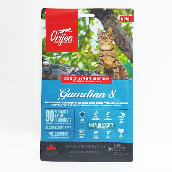 ORIJEN（ペット用品） オリジン ガーディアン8 340g×1個 猫用ドライフードの商品画像