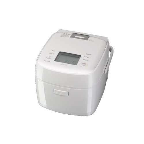 三菱 IHジャー炊飯器 NJ-SE06H-W 本体 三菱電機 三菱電機 IHジャー炊飯器 NJ-SE06H-W（白亜麻） 炭炊釜 炊飯