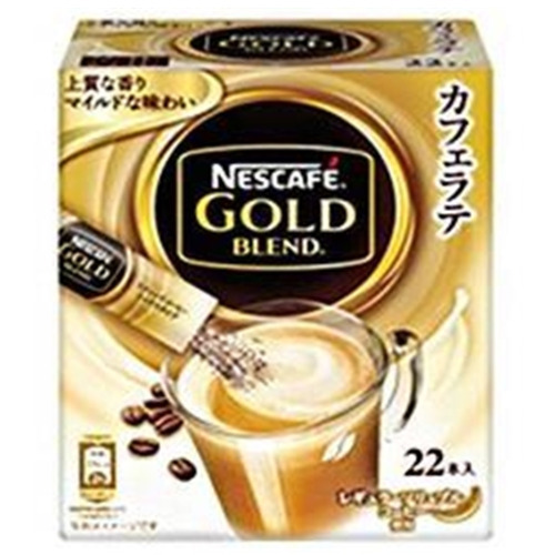 Nestle ネスカフェ ゴールドブレンド スティック 22本×1 ネスカフェ ネスカフェ ゴールドブレンド インスタントコーヒーの商品画像