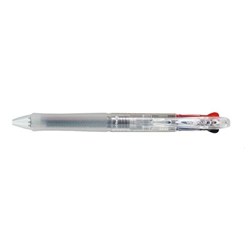 PILOT（文具） アクロボール3 細字 ノンカラー（黒・赤・青）0.7mm BKAB-40F-NCC×10本 アクロボール ボールペンの商品画像