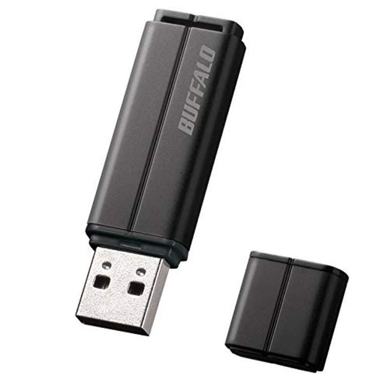 BUFFALO RUF2-WB8GB-BK/B （8GB ブラック） USBメモリの商品画像