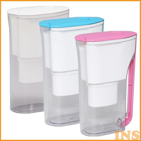 ガイアの水135 ポット型浄水器 ビビアンクラブウォーター （ピンク