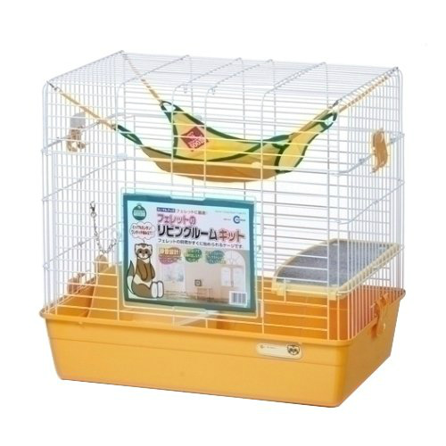 マルカン フェレットのリビングルームキット 小動物用サークル、ケージ