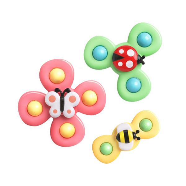  baby toy 0 -years old 6. month 1 -years old man girl intellectual training hand spinner 3 piece set kalakala sound ... outing bath playing in water ((S