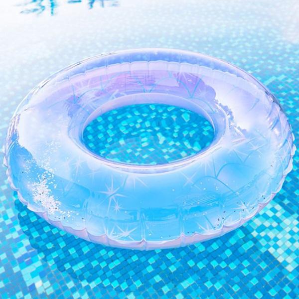  swim ring coming off wheel for children for adult float 90cm O type sea water . pool outdoor playing in water Kirakira swimming lovely Insta ..((S