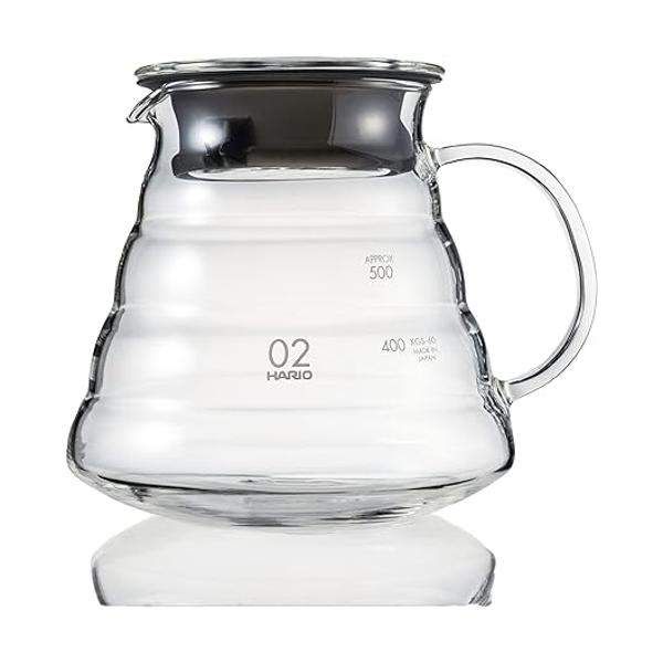  HARIO XGSR-60-TB V60 range server 600 clear coffee server 2~5 cup for 600ml HARIO