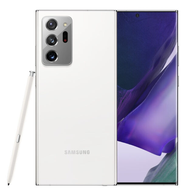 SAMSUNG Galaxy Note20 Ultra ホワイト 海外モデル Galaxy Galaxy Note アンドロイドスマートフォンの商品画像