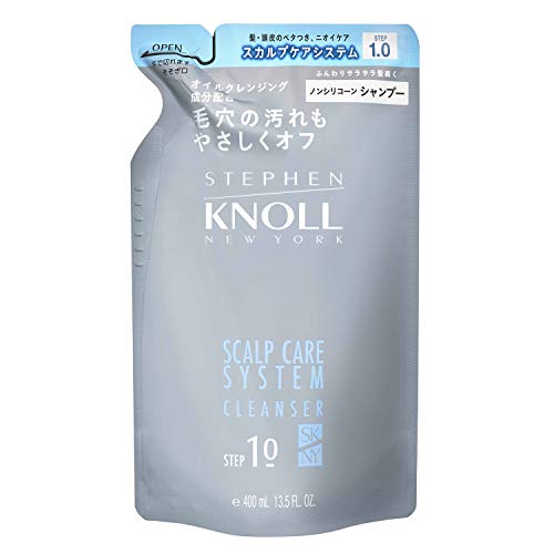 KOSE スティーブンノル スカルプケアシステム クレンザー レフィル 400ml×1個 STEPHEN KNOLL レディースヘアシャンプーの商品画像